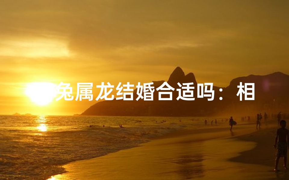 属兔属龙结婚合适吗:相配指数大揭秘