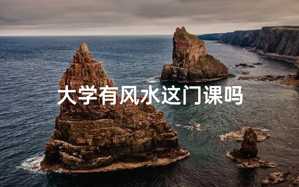 大学有风水这门课吗