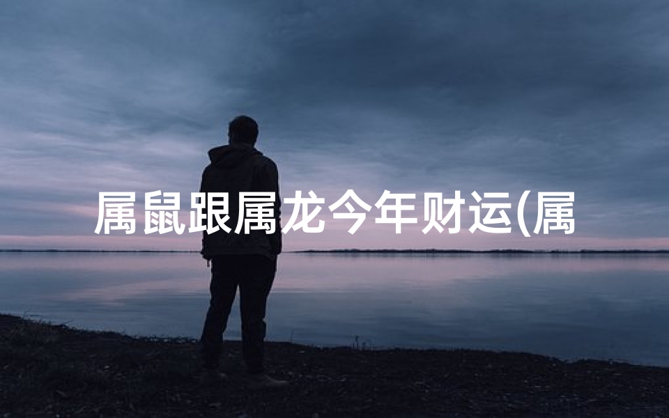 属鼠跟属龙今年财运(属鼠属龙今年财运旺,双喜临门攻略揭秘)