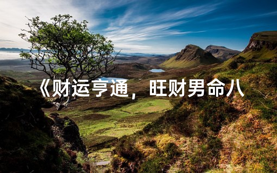 《财运亨通,旺财男命八字揭秘》