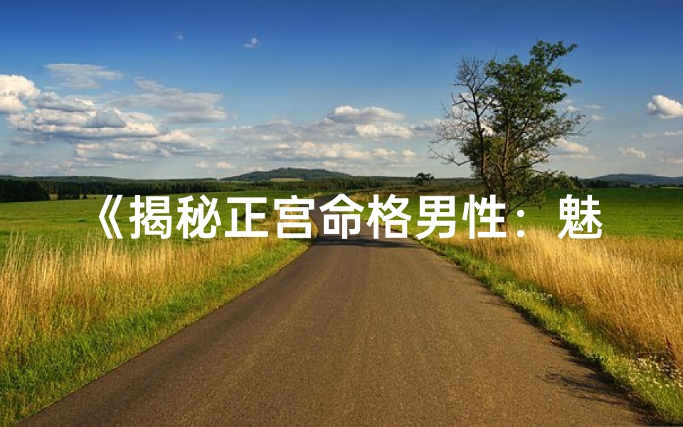 《揭秘正宫命格男性:魅力与命运的双重解读》