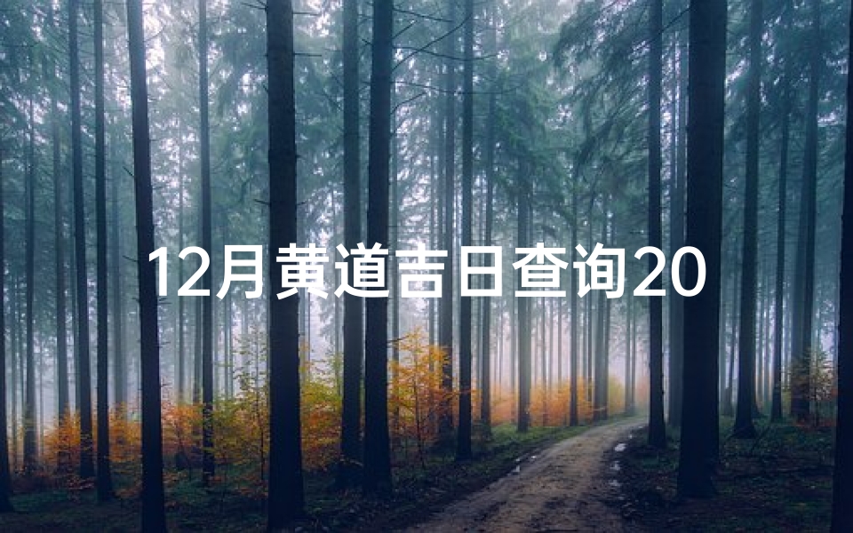 12月黄道吉日查询2024年搬家入宅—《2024年12月黄道吉日查询:最佳良辰吉日一览》
