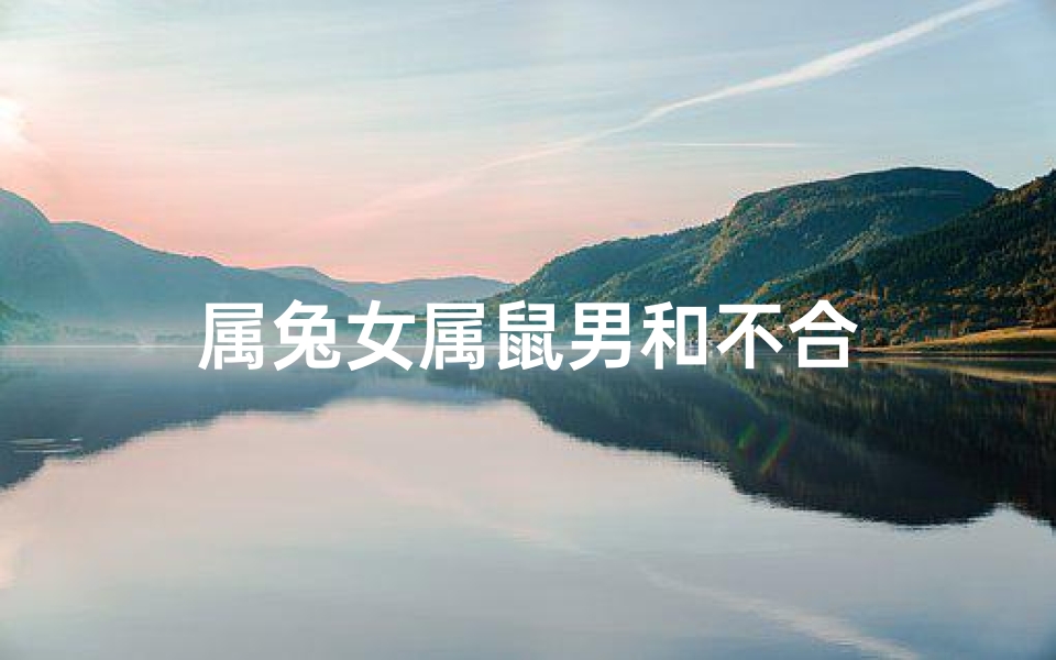 属兔女属鼠男和不合