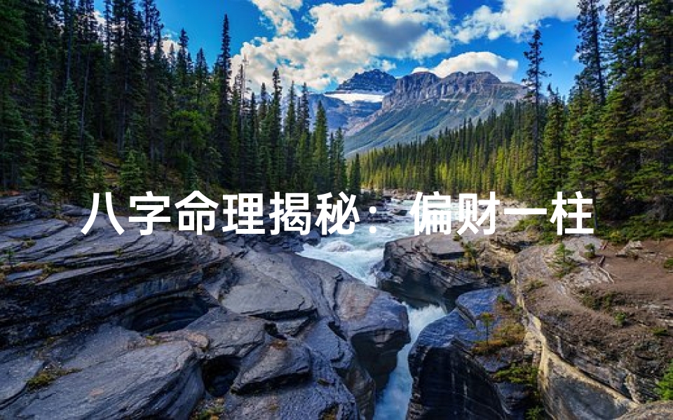 八字命理揭秘:偏财一柱,命运如何?