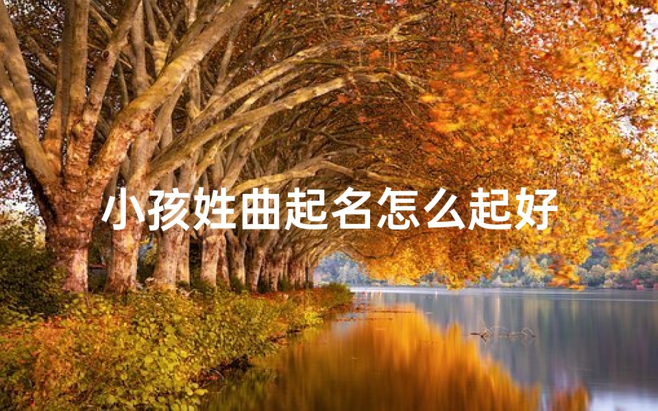 小孩姓曲起名怎么起好