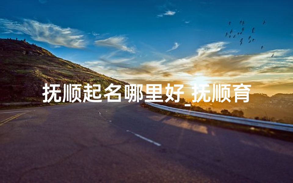 抚顺起名哪里好_抚顺育儿必备:哪里有专业小孩起名服务?