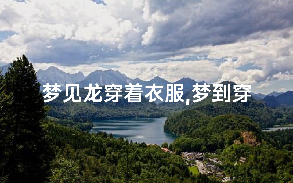 梦见龙穿着衣服,梦到穿着龙袍