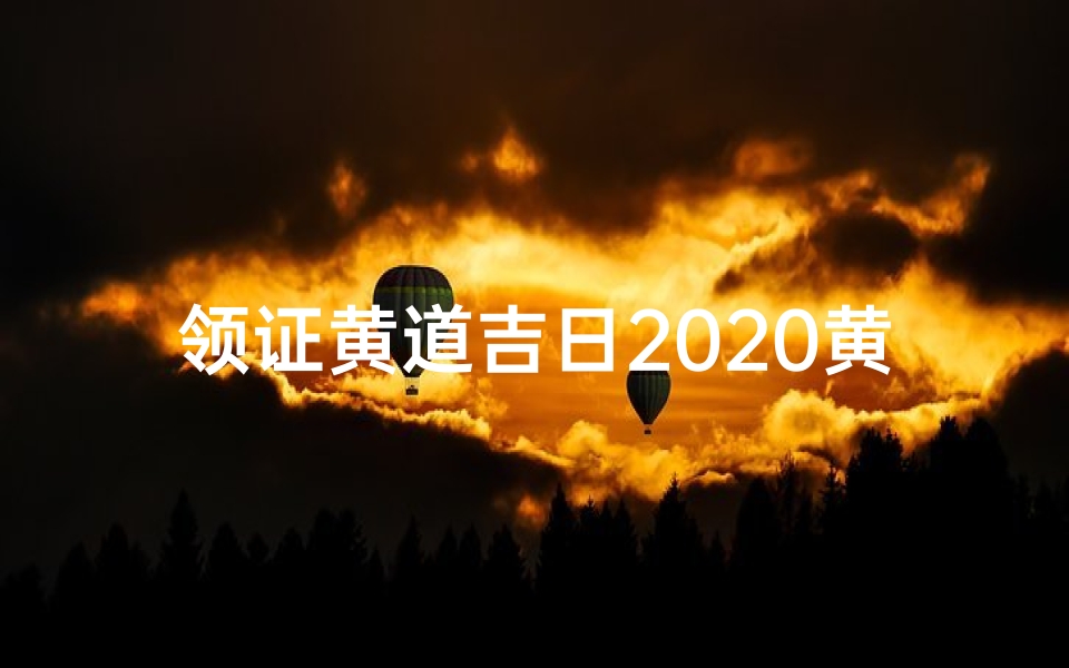 领证黄道吉日2020黄历—《领证吉日速查：老黄历精准黄道吉日推荐》