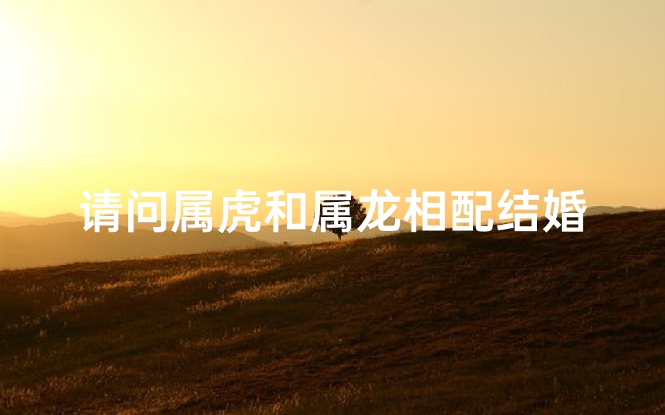请问属虎和属龙相配结婚_属虎跟属龙配吗结婚幸福吗