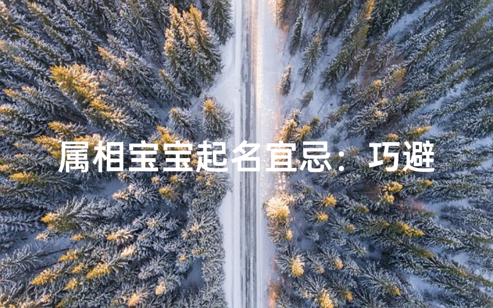 属相宝宝起名宜忌:巧避误区,赢在起跑线