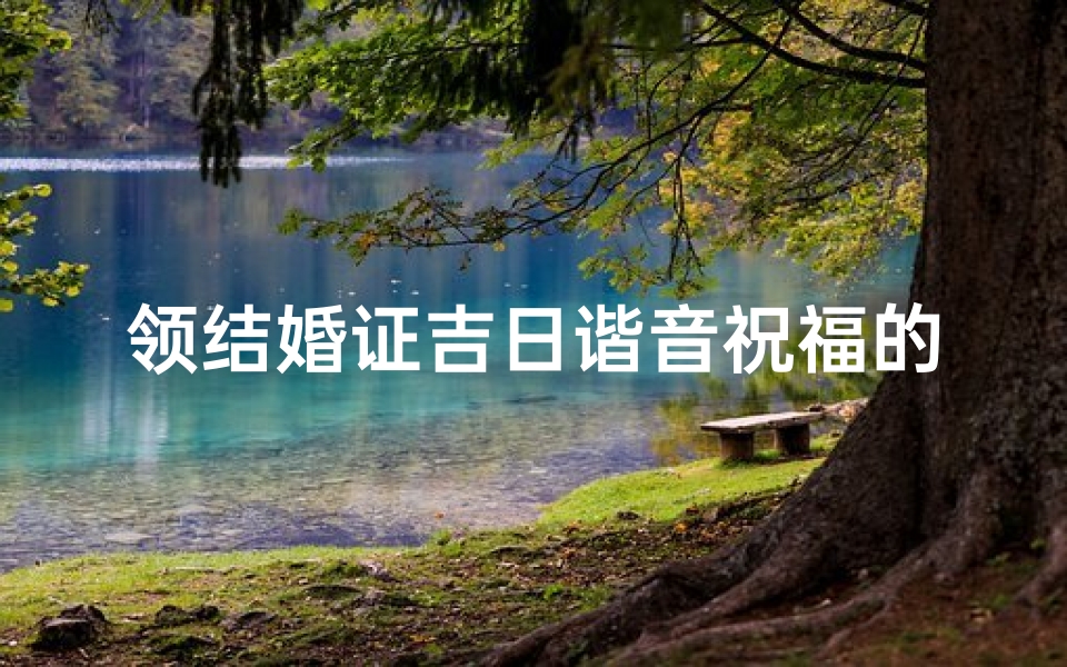 领结婚证吉日谐音祝福的话有哪些;领证吉日,百年好合,幸福谐音祝福