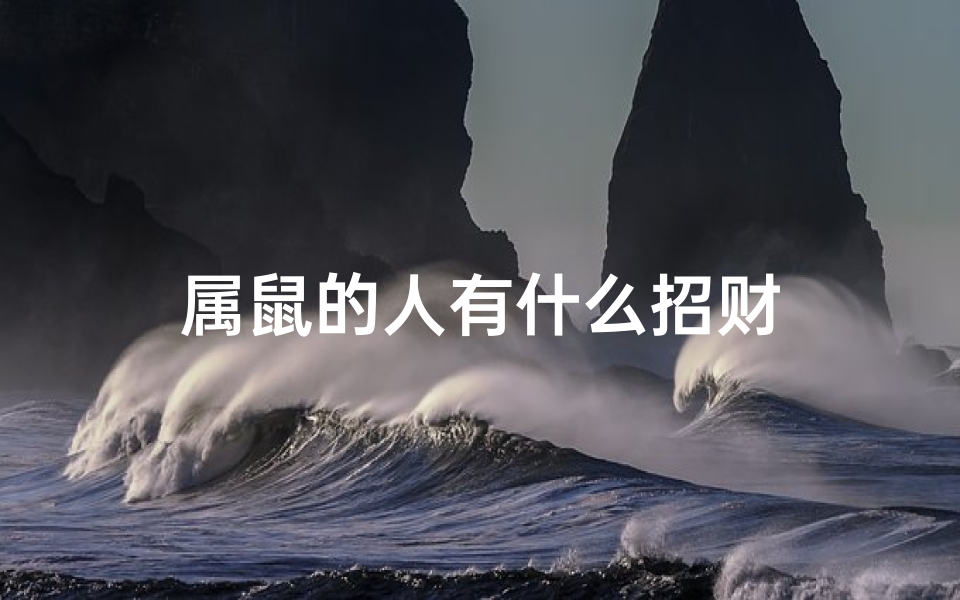 属鼠的人有什么招财