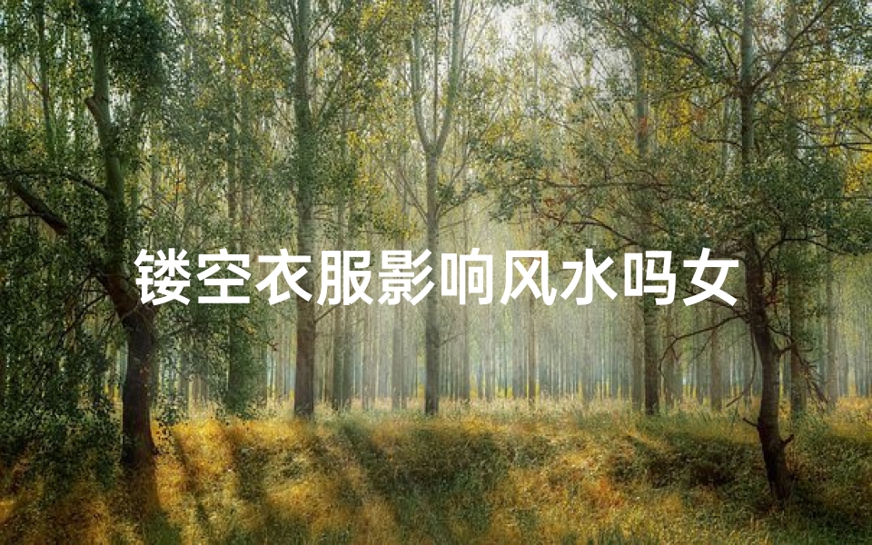 镂空衣服影响风水吗女