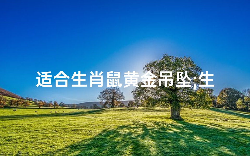 适合生肖鼠黄金吊坠;生肖鼠黄金吊坠,吉祥鼠年福运长