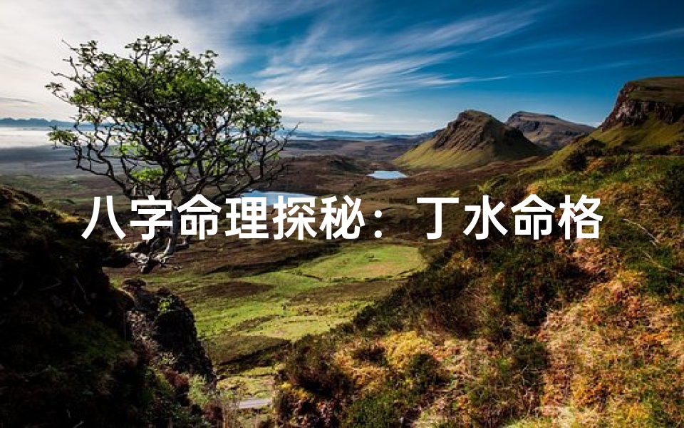 八字命理探秘:丁水命格喜忌解析