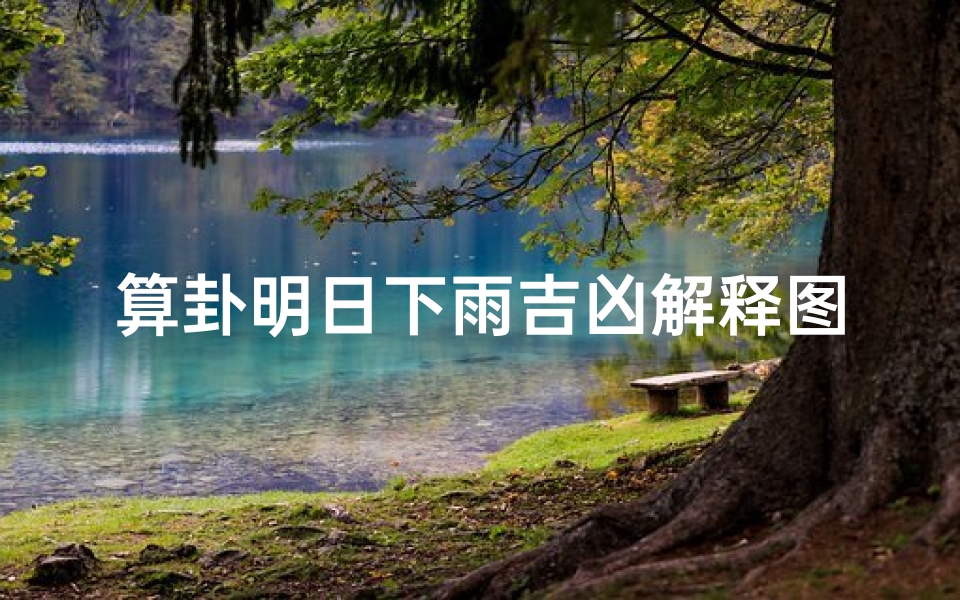 算卦明日下雨吉凶解释图片大全(《算卦预测明日雨势吉凶图解》)