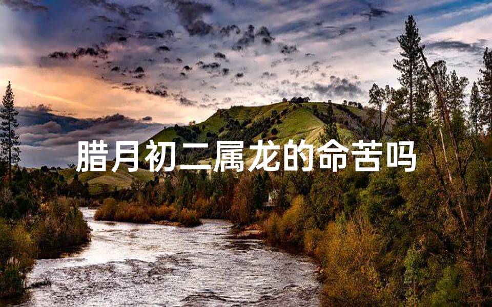 腊月初二属龙的命苦吗