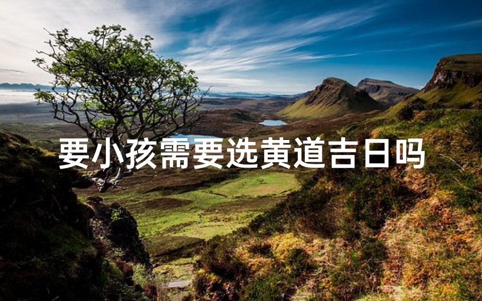 要小孩需要选黄道吉日吗,《生娃选黄道吉日?揭秘传统习俗与现代观念》