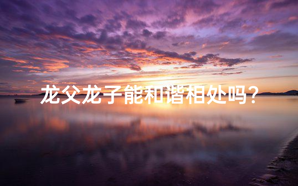 龙父龙子能和谐相处吗？