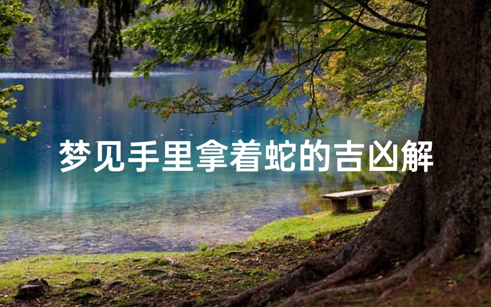 梦见手里拿着蛇的吉凶解梦、梦见自己手拿着蛇好不好