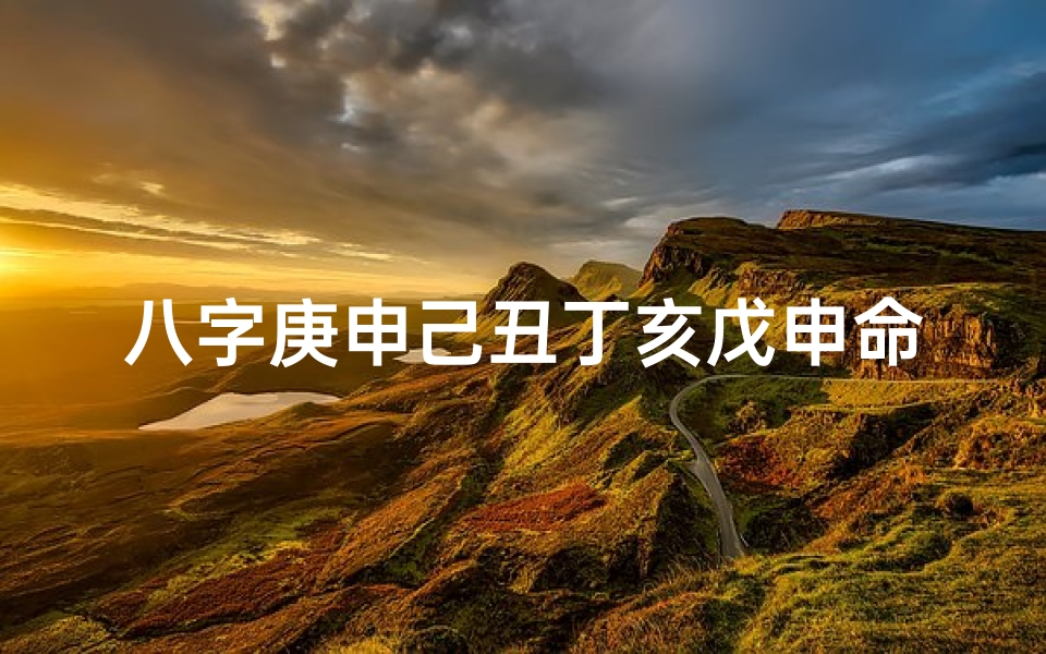 八字庚申己丑丁亥戊申命运—《庚申己丑丁亥戊申命:揭秘八字奥秘与人生轨迹》-优贝算卦网