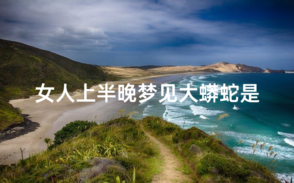 女人上半晚梦见大蟒蛇是什么征兆—女人上半晚梦见大蟒蛇是什么征兆呢