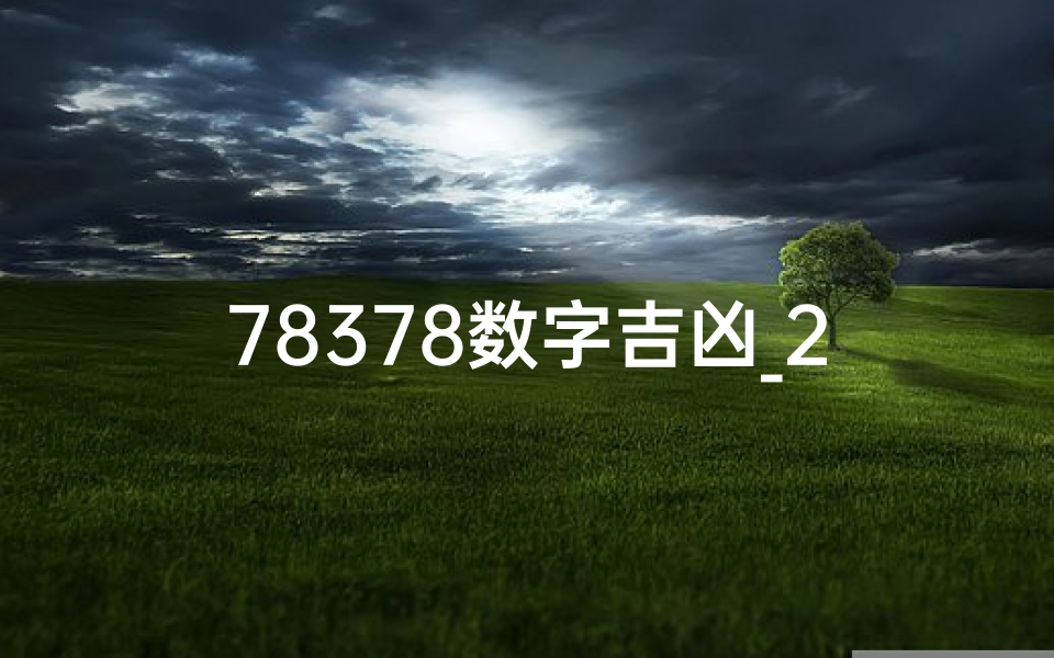 78378数字吉凶_2837数字吉凶