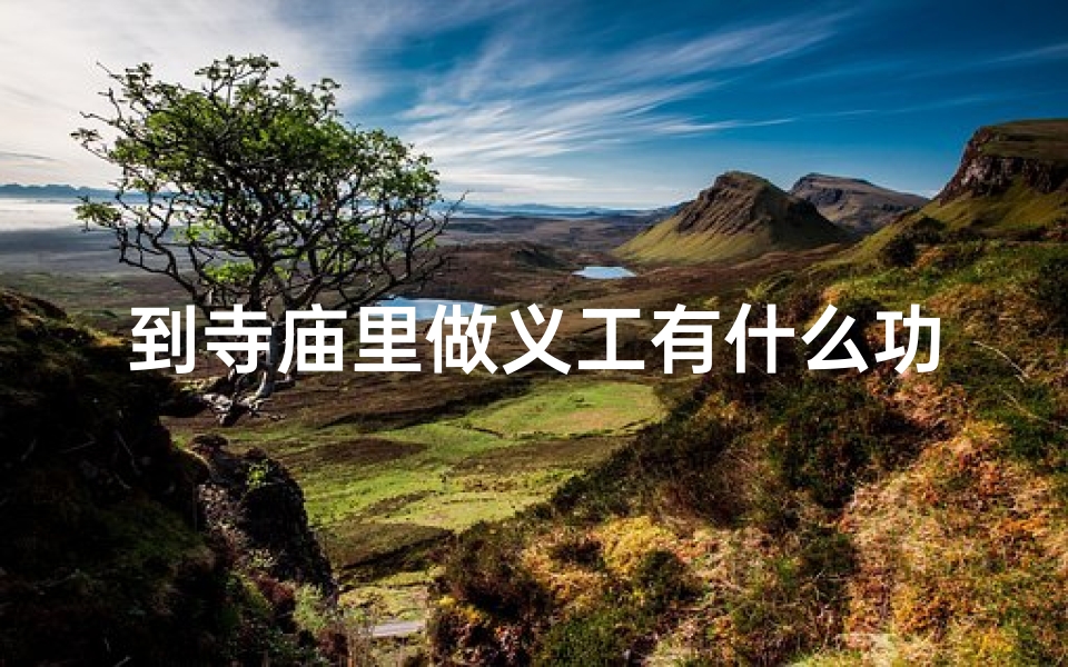 到寺庙里做义工有什么功德_大师邀你赴寺庙,义工之旅开启新篇章