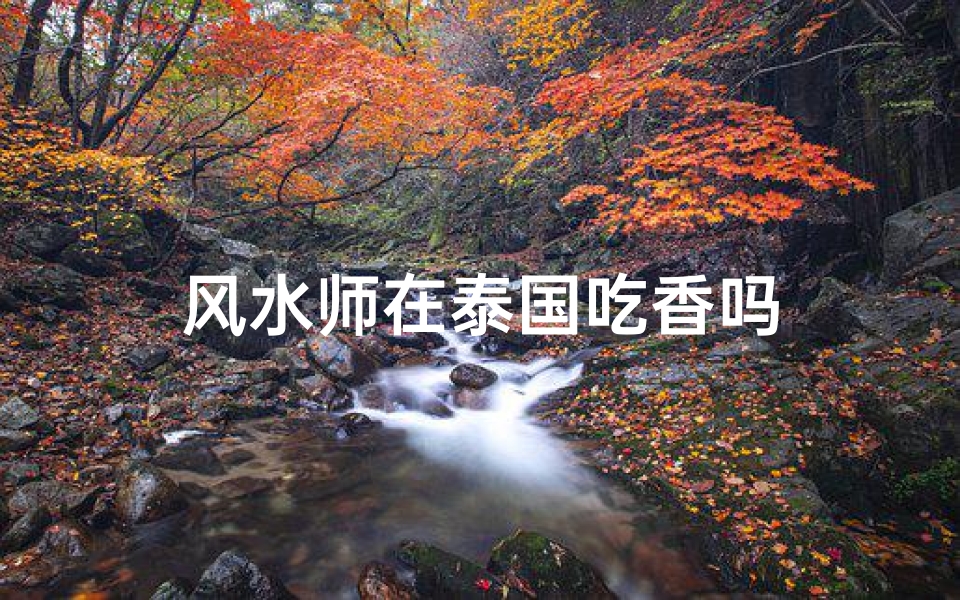 风水师在泰国吃香吗