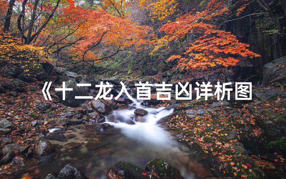 《十二龙入首吉凶详析图解》