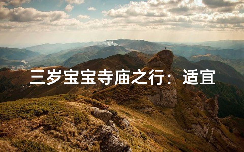 三岁宝宝寺庙之行:适宜吗?