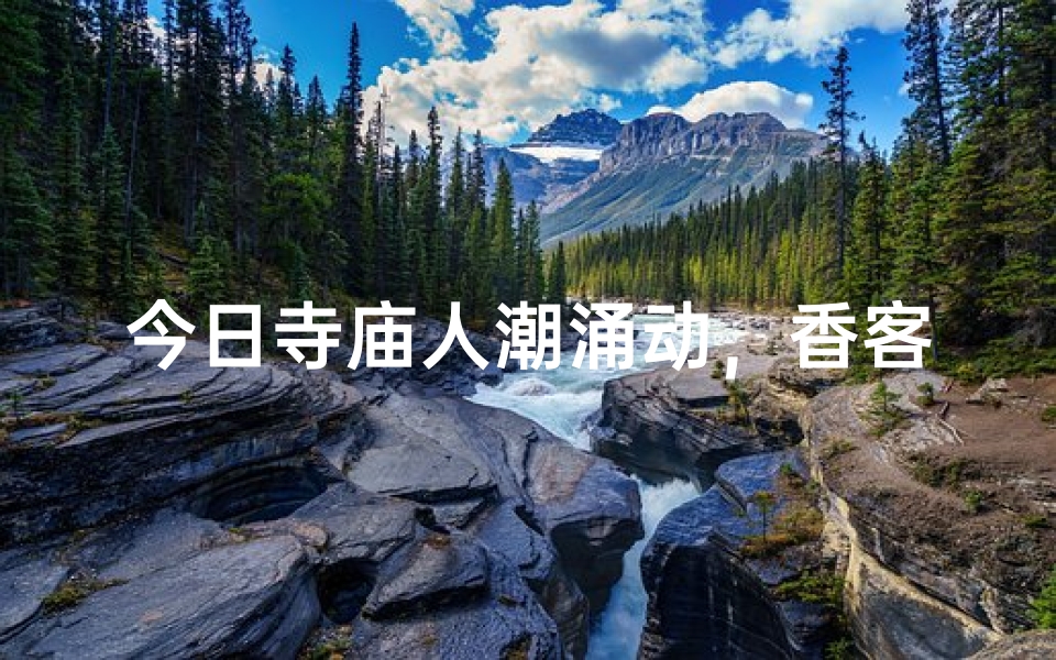 今日寺庙人潮涌动,香客络绎不绝