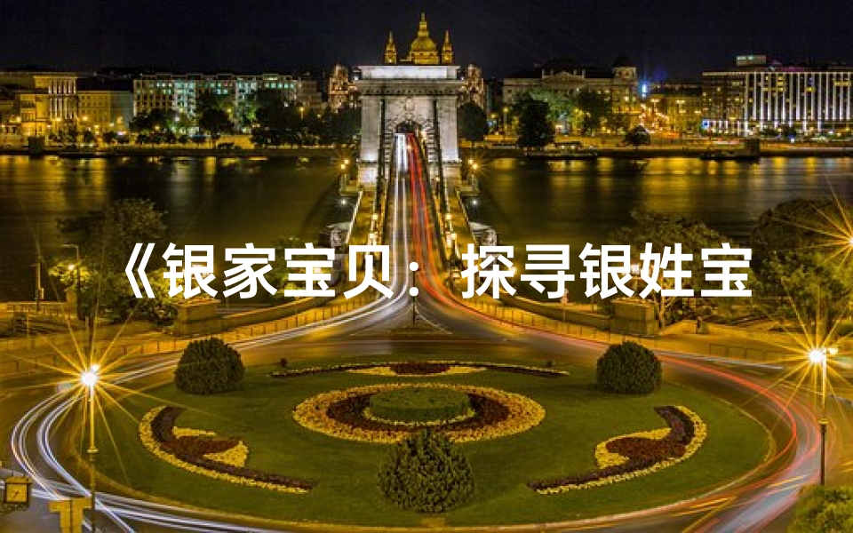 《银家宝贝:探寻银姓宝宝取名之道》