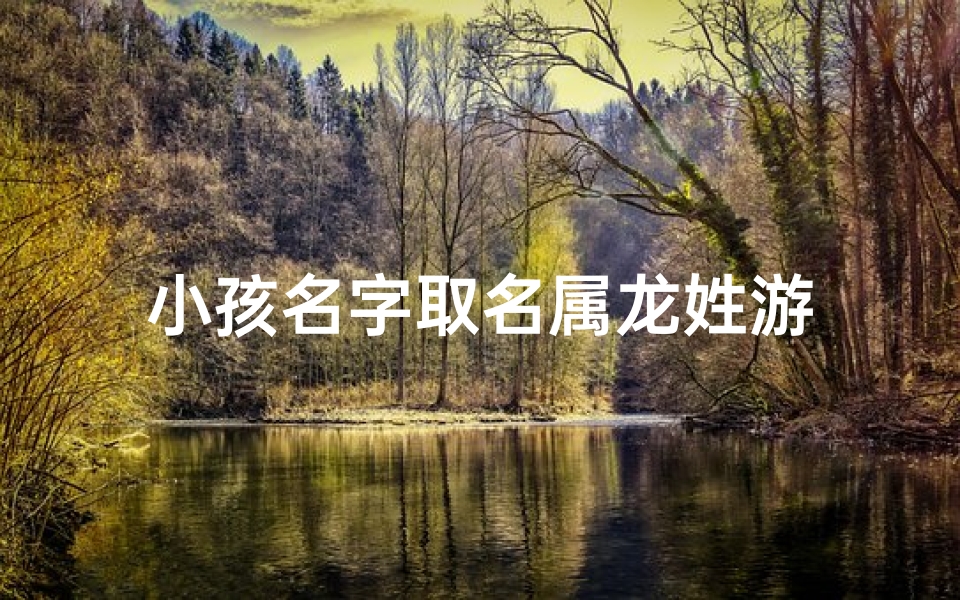 小孩名字取名属龙姓游-优贝算卦网