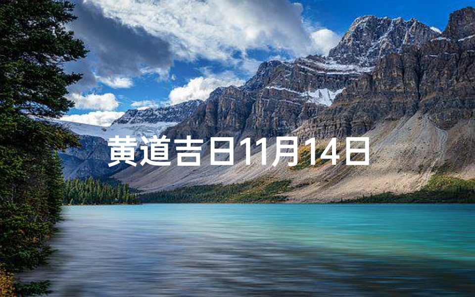 黄道吉日11月14日
