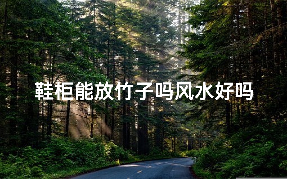 鞋柜能放竹子吗风水好吗