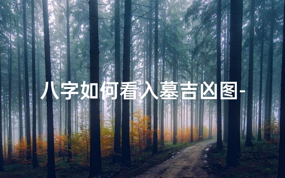 八字如何看入墓吉凶图-怎么看入墓