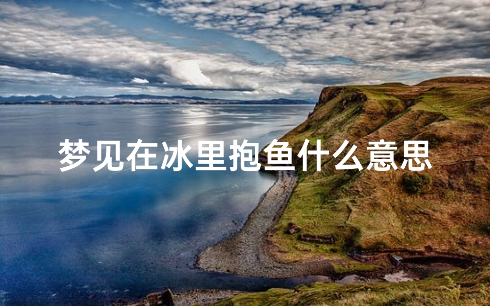 梦见在冰里抱鱼什么意思(梦见鱼在冰上)
