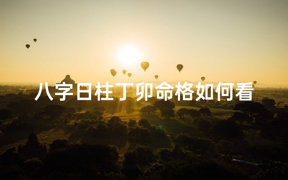 八字日柱丁卯命格如何看_日柱丁卯五行属什么