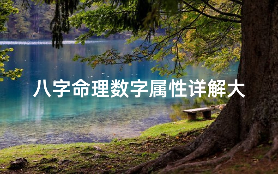 八字命理数字属性详解大全;八字命理数字属性详解大全宝典