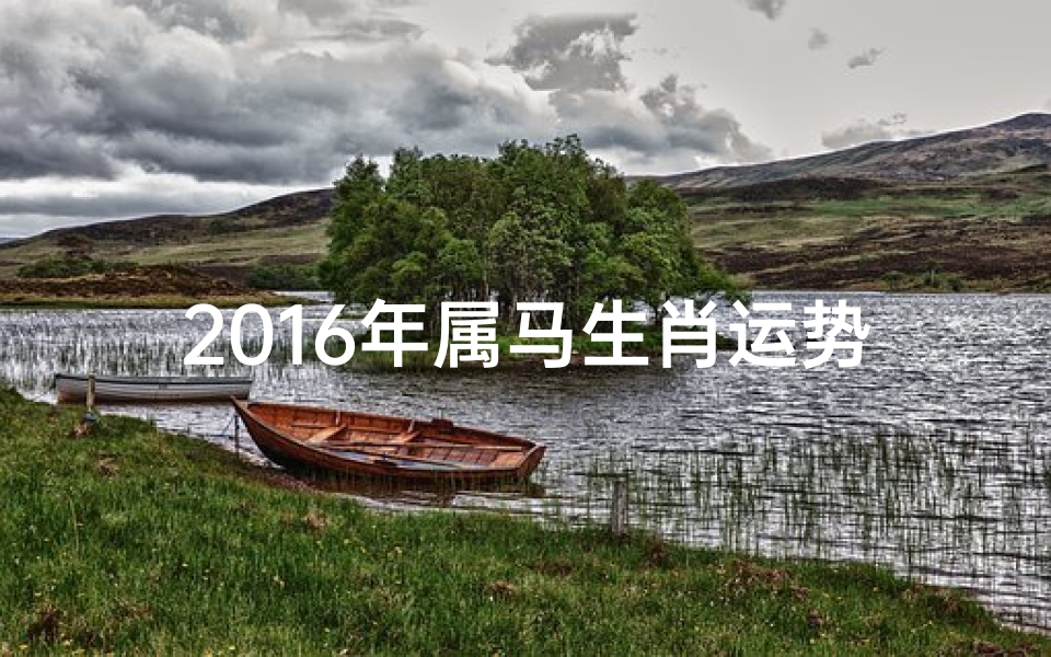2016年属马生肖运势,2016马年生肖运势大揭秘：运势起伏与转运之道