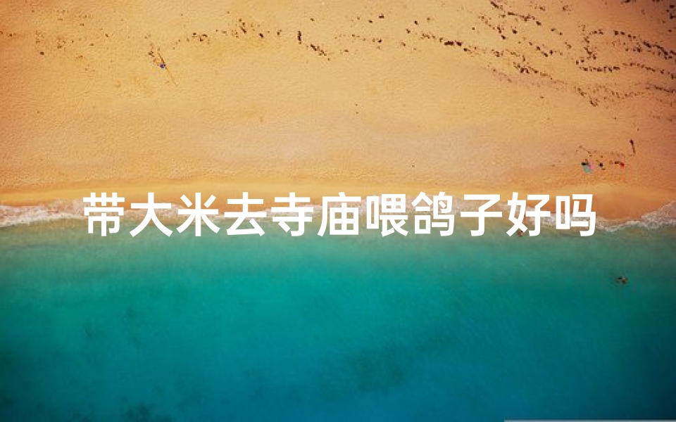 带大米去寺庙喂鸽子好吗