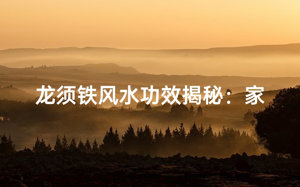 龙须铁风水功效揭秘:家居风水新宠?