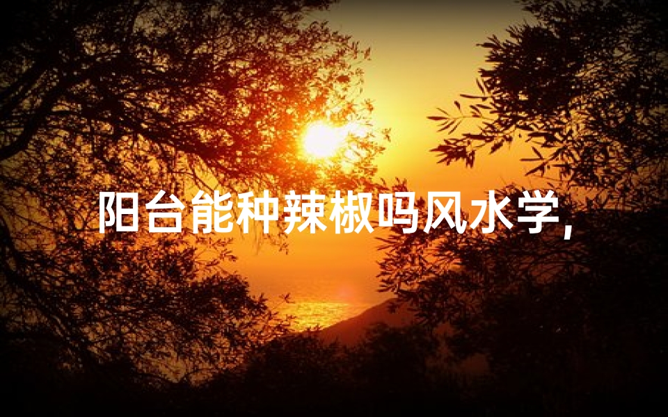 阳台能种辣椒吗风水学,阳台种辣椒影响风水?揭秘家居风水禁忌