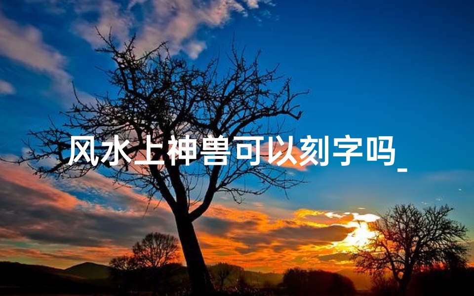 风水上神兽可以刻字吗_可以用神兽取名吗