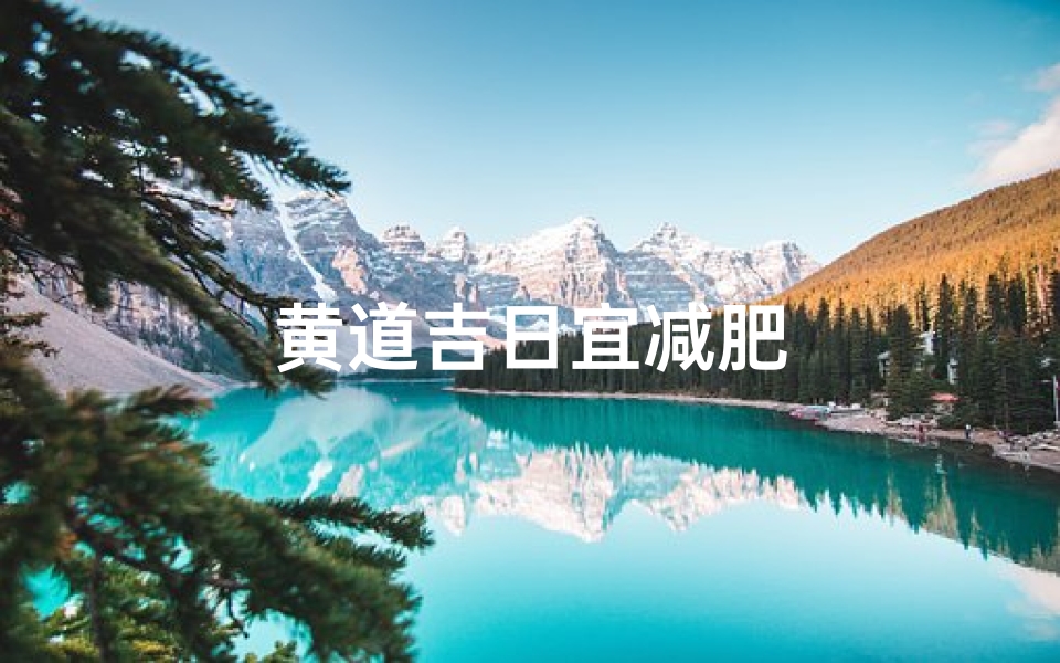 黄道吉日宜减肥