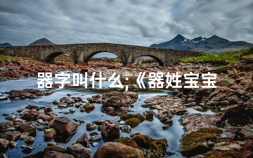 器字叫什么;《器姓宝宝取名大全:创意无限,好名连连》