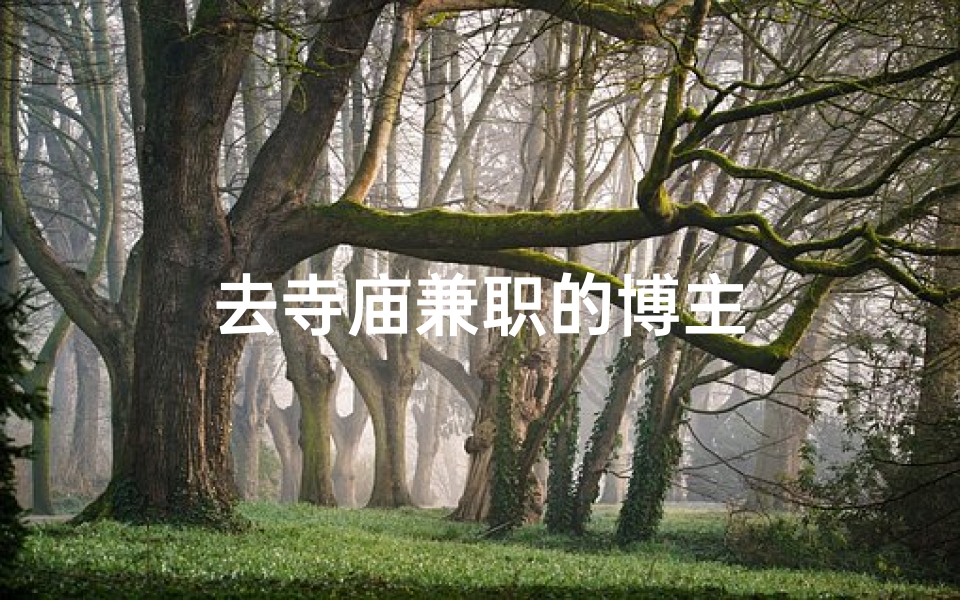 去寺庙兼职的博主