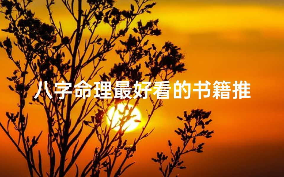 八字命理最好看的书籍推荐—《八字命理秘籍:探寻最好看的命理书籍》