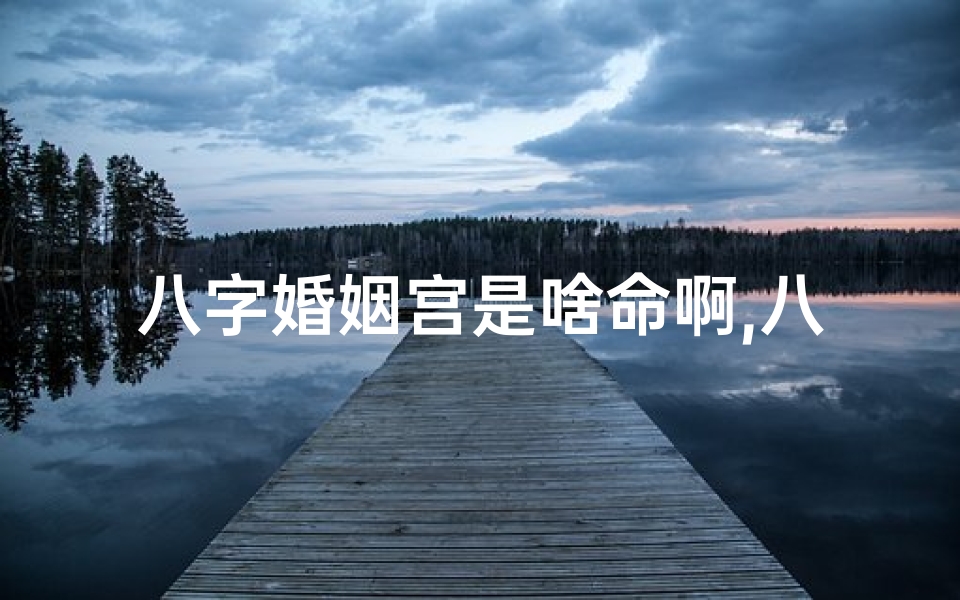 八字婚姻宫是啥命啊,八字婚姻宫揭秘:啥命啊?